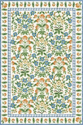 فرش رنگی قابل شستشو Rugs Modern Halı - کد 728976227