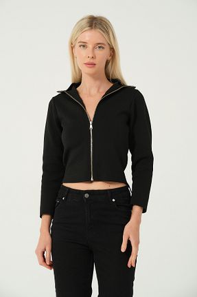 ست بالاتنه و پائین تنه مشکی زنانه بافتنی eva clothing - کد 862819850