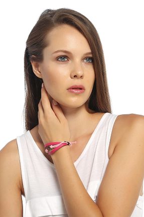 دستبند جواهر رنگی زنانه زیرکن ROUGE - کد 877709396
