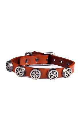 دستبند جواهر رنگی زنانه چرم ROUGE - کد 877709069