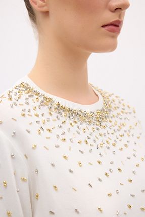 بلوز نباتی زنانه ساده adL - کد 877706183