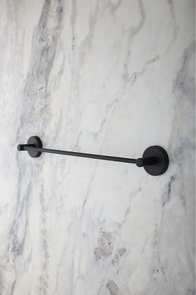ست حمام مشکی فلزی Aktel Banyo - کد 876880110