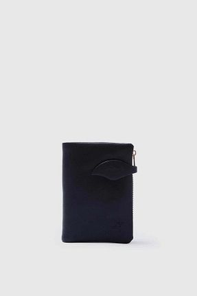 کیف پول مشکی زنانه چرم مصنوعی Shule Bags - کد 877759426