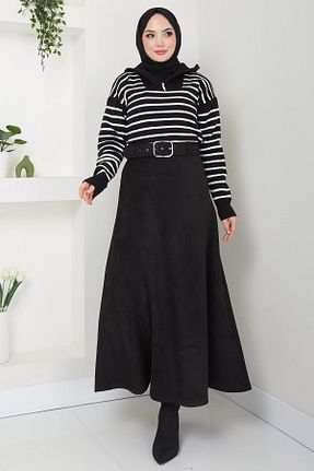 رویه حجاب مشکی زنانه رگولار hafsamina - کد 877720677