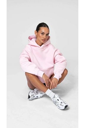 سوئیشرت صورتی زنانه چاپی The Champ Clothing - کد 853784374