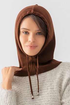 کلاه پشمی سفید زنانه اکریلیک Nisanca - کد 877841567
