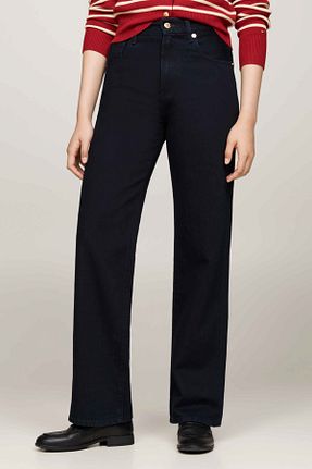 شلوار جین مشکی مردانه پاچه چکمه ای Tommy Hilfiger - کد 871072582