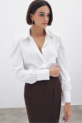 پیراهن نباتی زنانه رگولار Sateen - کد 34815033