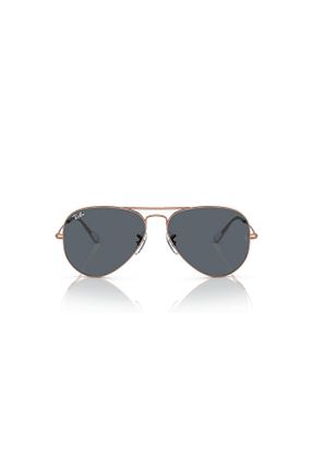 عینک آفتابی طلائی زنانه UV400 Ray-Ban - کد 875195996
