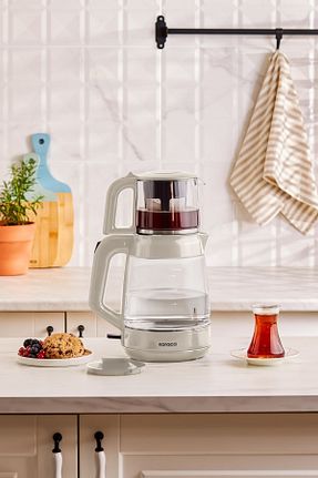 چای ساز سفید Karaca - کد 841464459