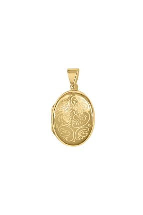 گردنبند نقره طلائی زنانه 925 عیار Kuyumcudukkani - کد 804782524