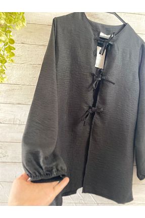 تونیک حجاب مشکی زنانه مخلوط پلی استر Butik - کد 875450587