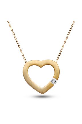 گردنبند نقره طلائی زنانه 925 عیار Kuyumcudukkani - کد 804774233