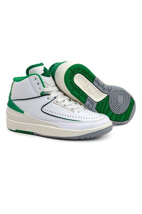کفش بسکتبال سفید زنانه Yüksek Bilekli Nike - کد 871865522