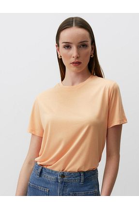 تیشرت نارنجی زنانه Straight Jimmy Key - کد 811551566