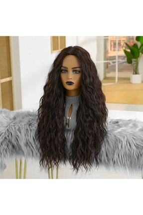 کلاه گیس قهوه ای زنانه Fenomen Peruk - کد 875271811