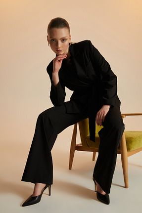 کت مشکی زنانه رگولار W Collection - کد 692135357