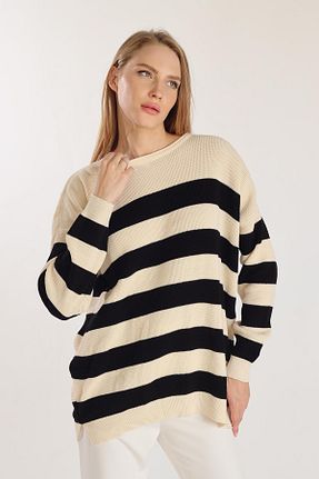 تونیک نباتی زنانه بافتنی Rays - کد 852434254