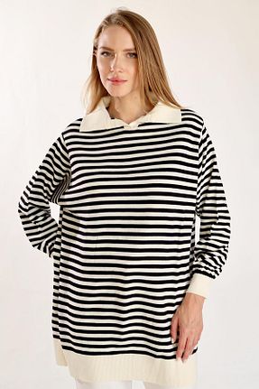 تونیک نباتی زنانه بافتنی Rays - کد 852424821