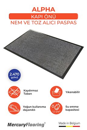 پادری بیرون مشکی پلی پروپیلن Zemincim - کد 875630179