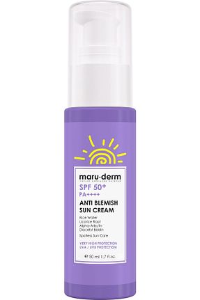 کرم ضد آفتاب صورت SPF 50 + Maru.Derm - کد 813172730