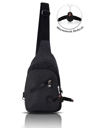 کیف کمری مشکی زنانه پارچه ای Av A Dos - کد 42458672