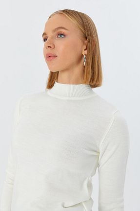 پلیور نباتی زنانه ساده Shopping Shop - کد 875666072