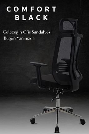 صندلی و مبل اداری مشکی Zeon Büro Ofis Sistemleri - کد 796075800