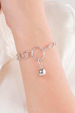 دستبند نقره زنانه 925 عیار Tmt Silver - کد 875684929