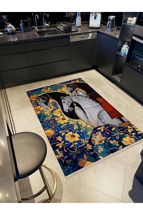فرش رنگی قابل شستشو Rugs Modern Halı - کد 875674903