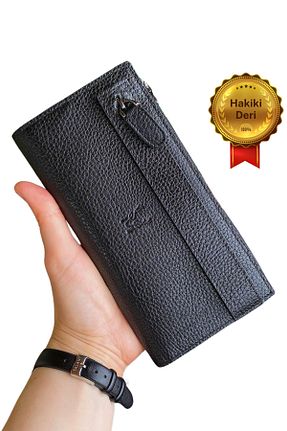 کیف پول مشکی زنانه ابعاد بزرگ Modica - کد 50709970