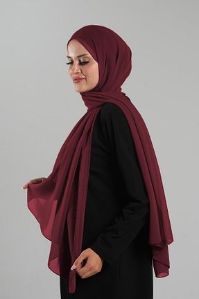 شال زرشکی زنانه HÜRREM BONE - کد 875691851