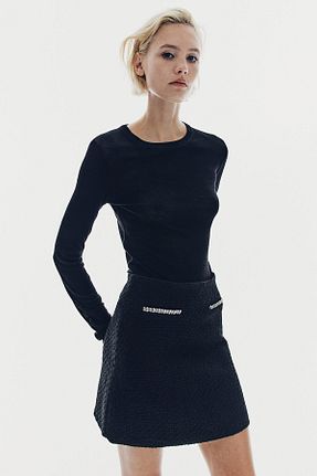 دامن مشکی زنانه ساده H&M - کد 875703162