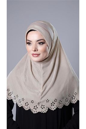 روسری بژ گلدار HÜRREM BONE - کد 772200329