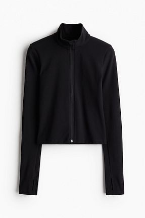 جلیقه مشکی زنانه پلی استر H&M - کد 875704190