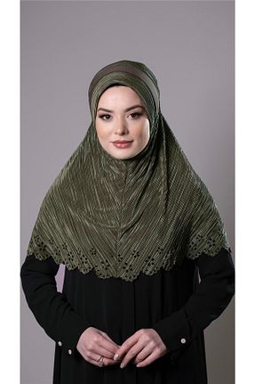 روسری خاکی ساده HÜRREM BONE - کد 772200206