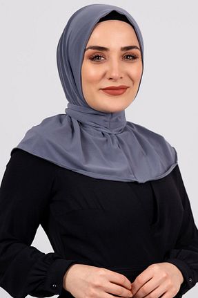 روسری طوسی ساده HÜRREM BONE - کد 208526594