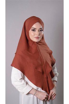 روسری قهوه ای پنبه ای HÜRREM BONE - کد 772200129