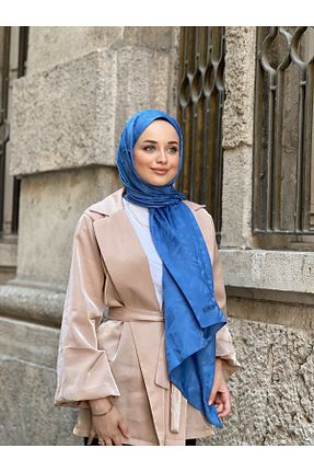 شال رنگی زنانه ابریشم Ladureipek - کد 875700809
