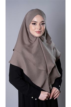 روسری قهوه ای پنبه ای HÜRREM BONE - کد 772200466