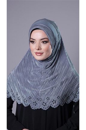 روسری طوسی ساده HÜRREM BONE - کد 772200231