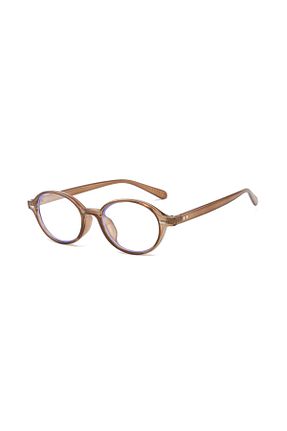 عینک محافظ نور آبی قهوه ای زنانه شیشه Toz Vintage - کد 875708811