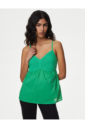 بلوز سبز زنانه ساده Marks & Spencer - کد 843798942