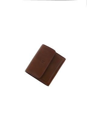 کیف پول قهوه ای زنانه ابعاد کوچک HELMBROOK - کد 871080108