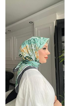 روسری طوسی 90 x 90 Onur - کد 875725946