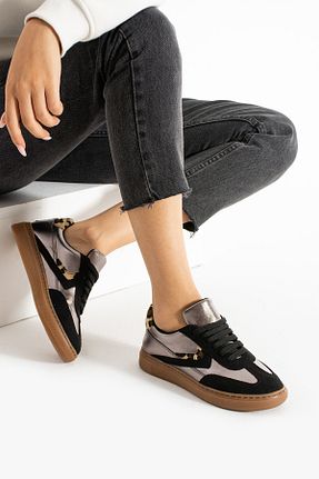 کفش اسنیکر رنگی زنانه بند دار La Limar - کد 875734513