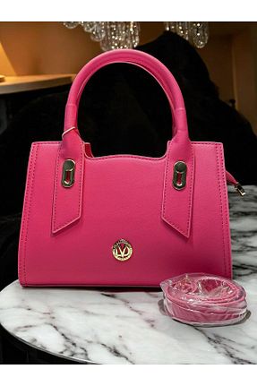 کیف دوشی صورتی زنانه چرم مصنوعی Levidor - کد 875743781