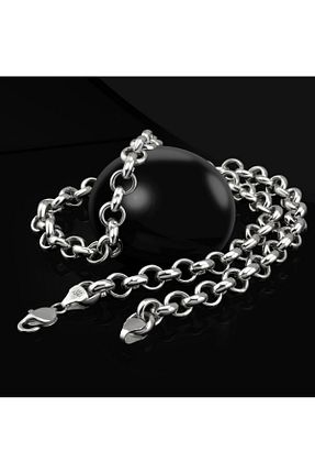 گردنبند نقره متالیک زنانه 925 عیار Abel Custom Ring - کد 875747339