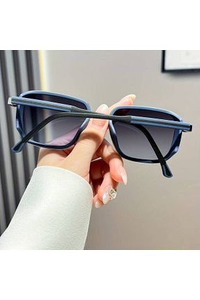 عینک آفتابی سرمه ای زنانه UV400 Genel Markalar - کد 875747556