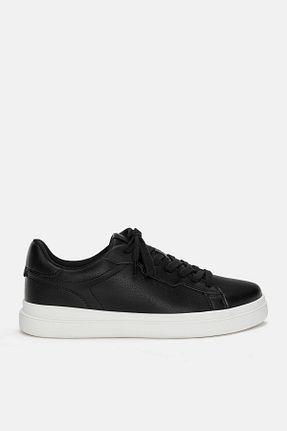 کفش اسنیکر رنگی مردانه چرم اصل Pull & Bear - کد 875771690